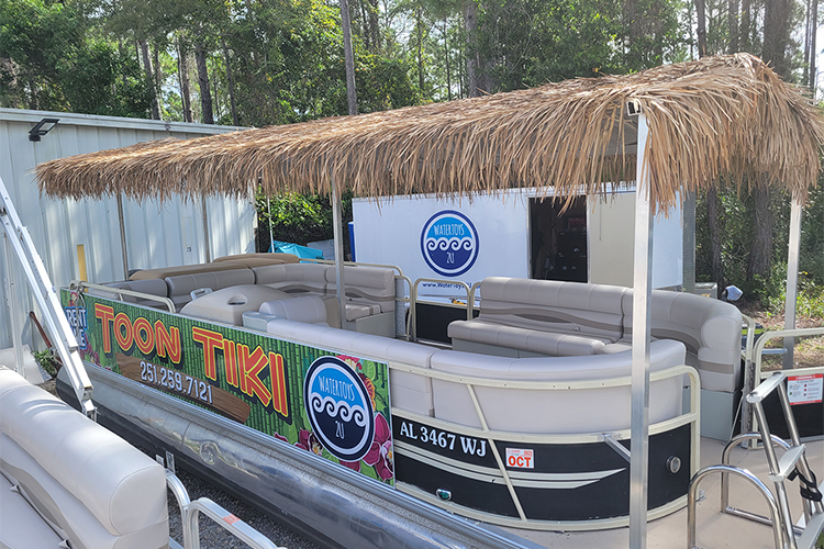 Toon Tiki Boat Rentals Orange Beach Gulf Shores Alabama 750 x 500 Toon Tiki 3